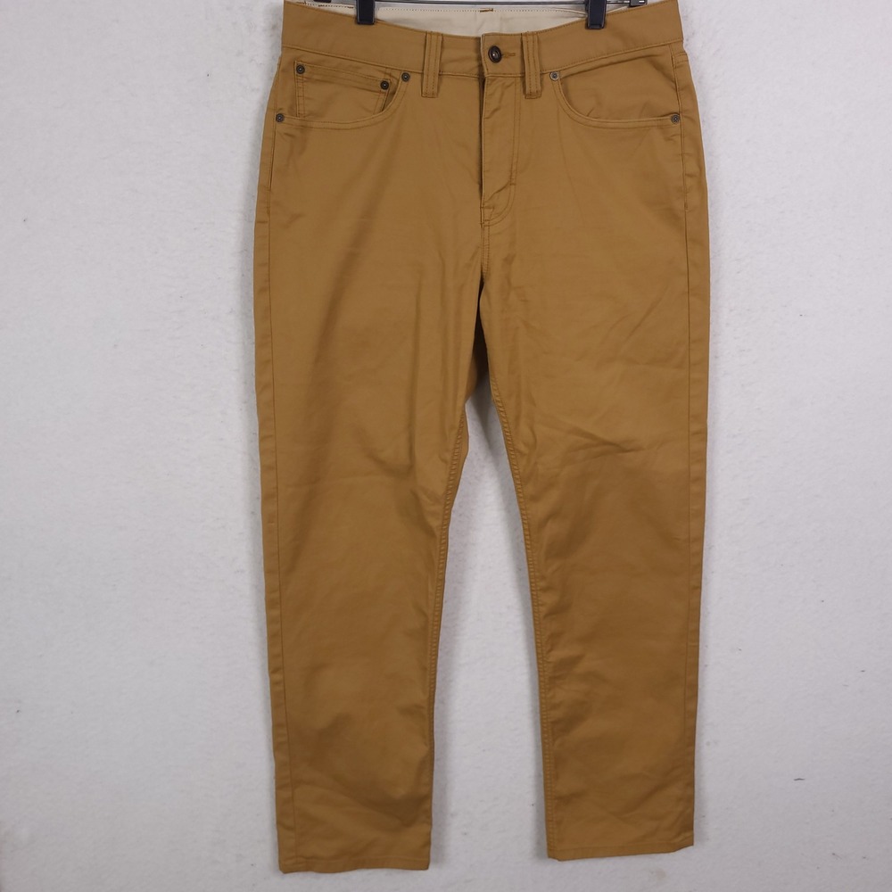 Prana Brion Pants Mens 32x29 Brown Stretch Hiking Outdoor Chino Gorpcore